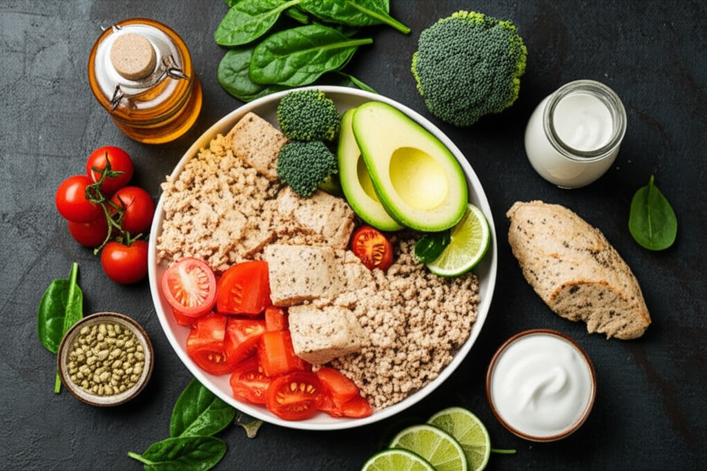 high protein low residue diet meals