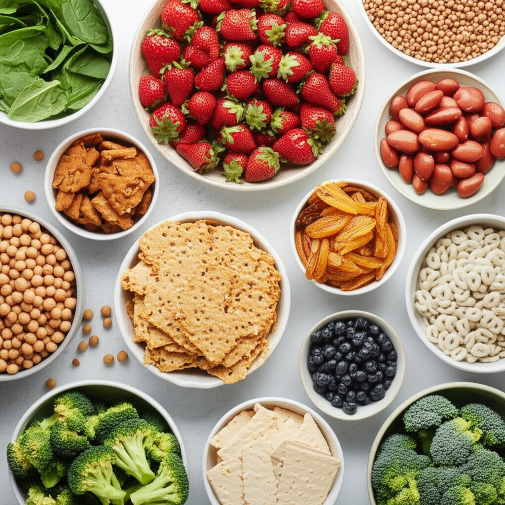 high volume low calorie snacks crunchy list